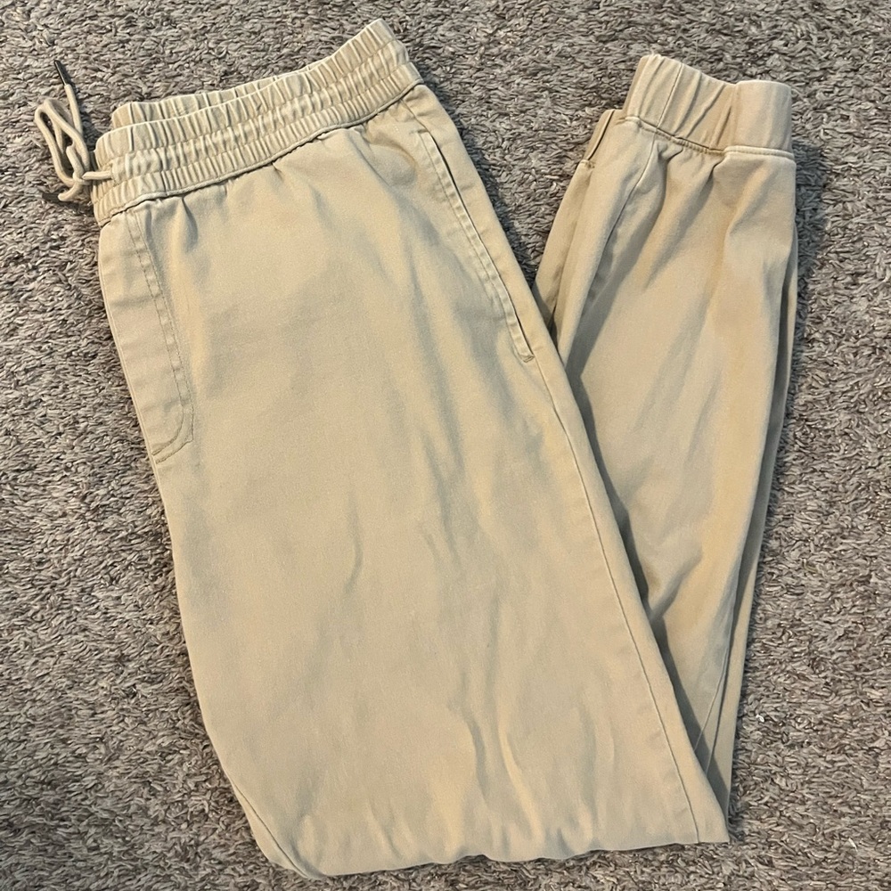 Original Use Tan Jogger Pants